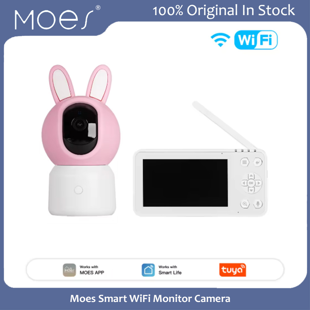 Home Cinema Screen - Moes Tuya Smart WiFi-babyfooncamera voor huisdieren