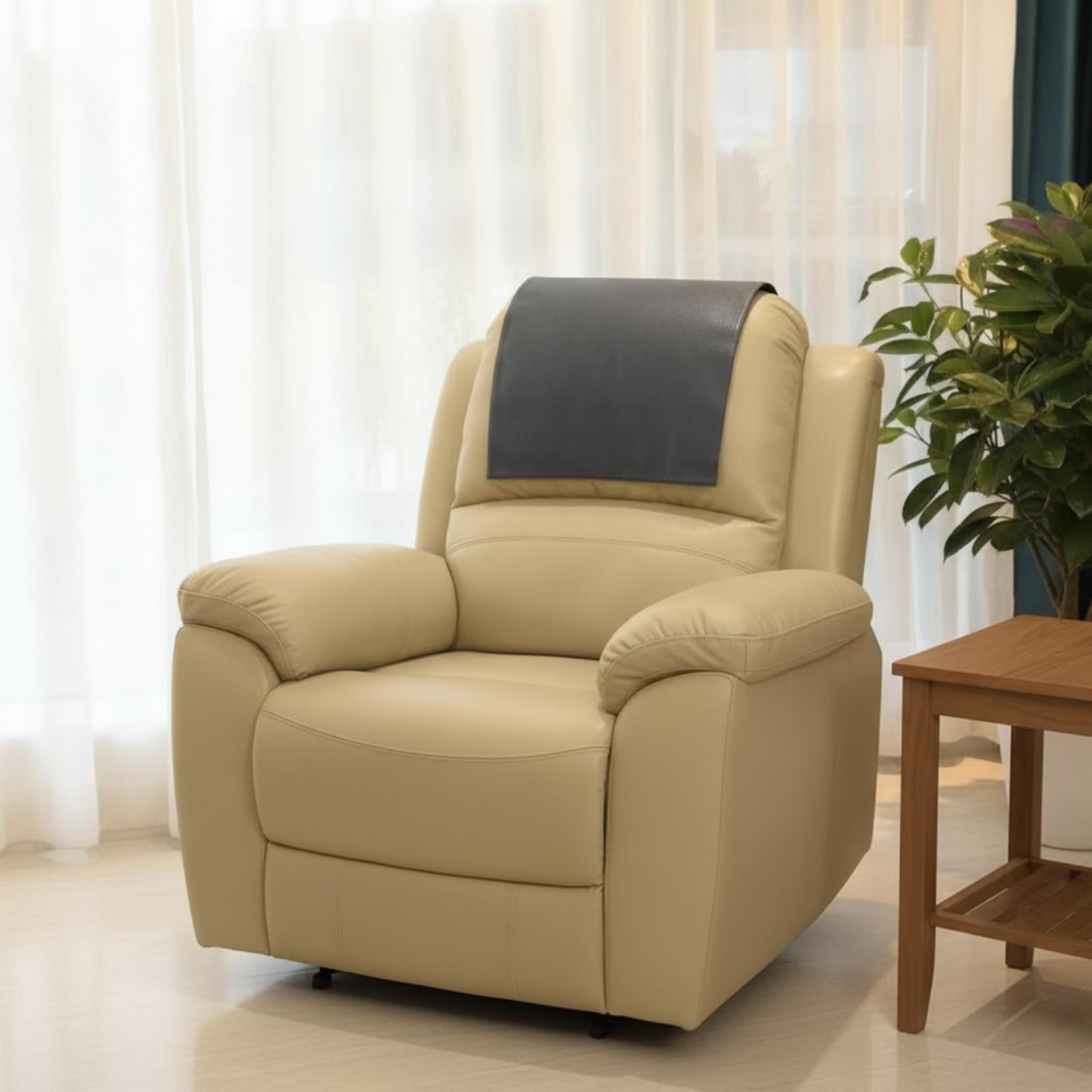 Recliner Sofa Cover - PVC hoofdsteunbeschermer relaxfauteuil hoes bankzitting meubelscherm