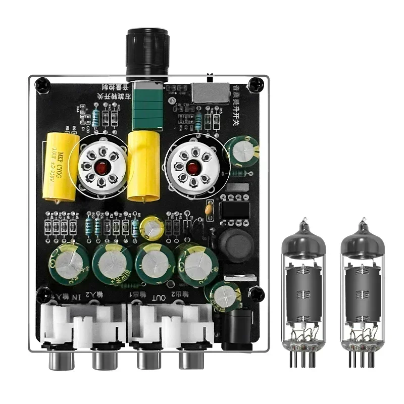 Home Cinema Amplifier - Verbeterde 6K4 Buizen Voorversterker Versterkers HiFi