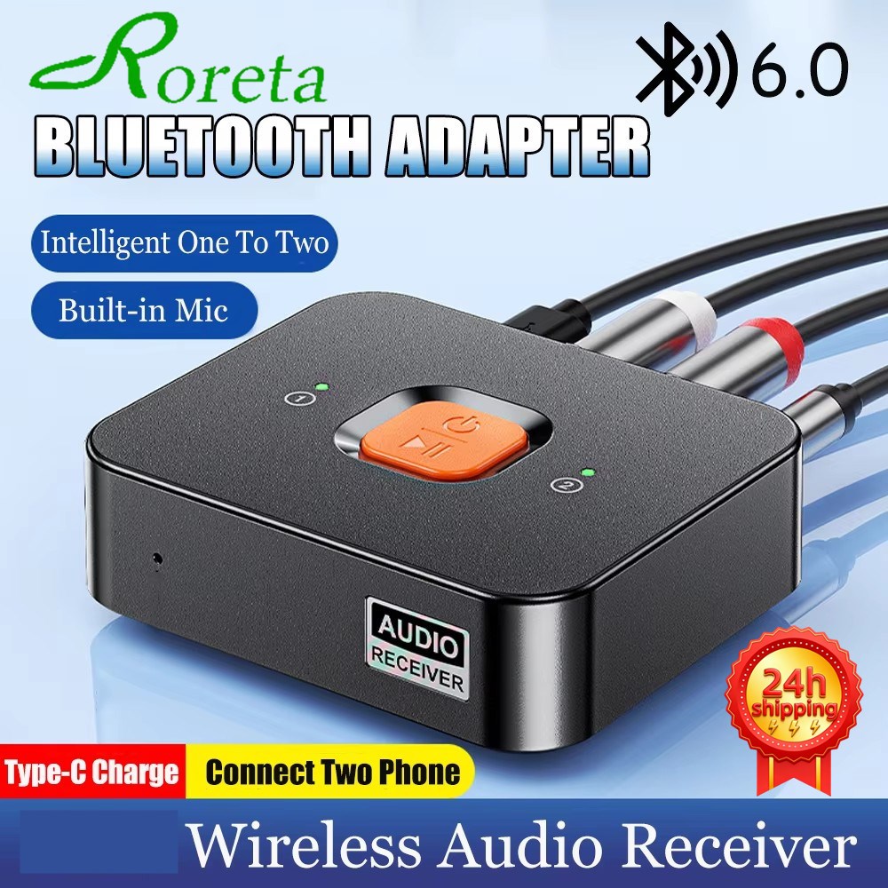 Home Cinema Receiver - Bluetooth 6.0 Ontvanger 3.5mm AUX Jack
