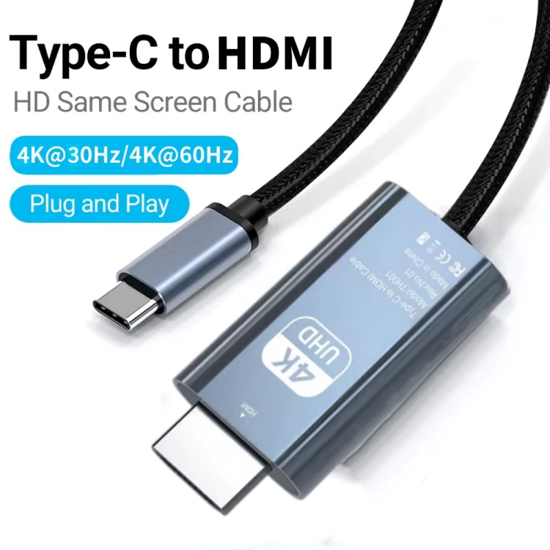Hdmi Arc Cable - 4K USB C naar HDMI-kabel Type-C