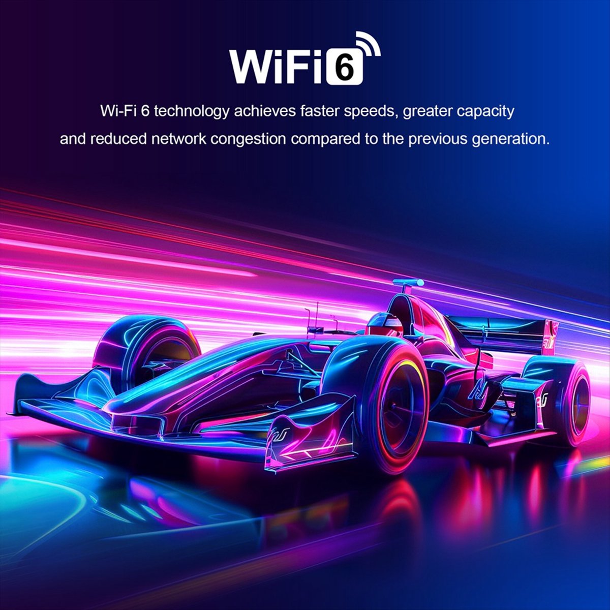 Home Cinema Uk - Draagbare projector met WiFi6 Bluetooth 4K