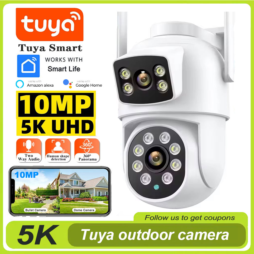 Home Cinema Screen - Tuya 4K 8MP Wifi Camera PTZ