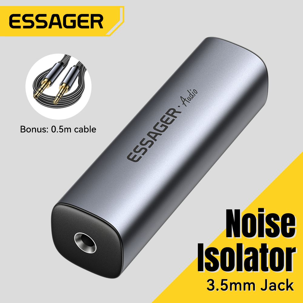 Home Cinema System - Essager 3.5mm Aux Audio Noise Filter
