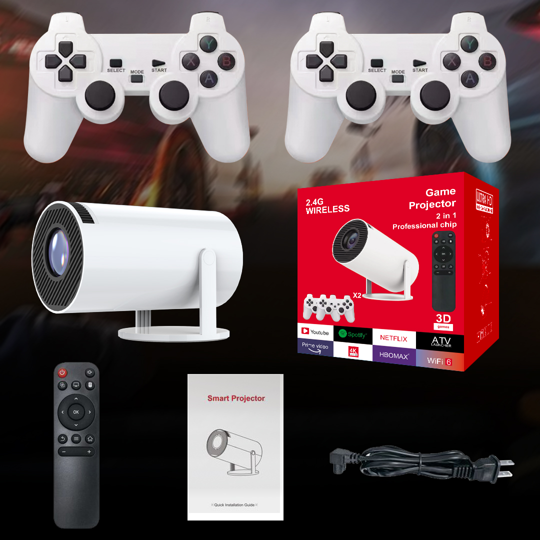 Netflix Home Cinema - 3D Game Projector 2 in 1
