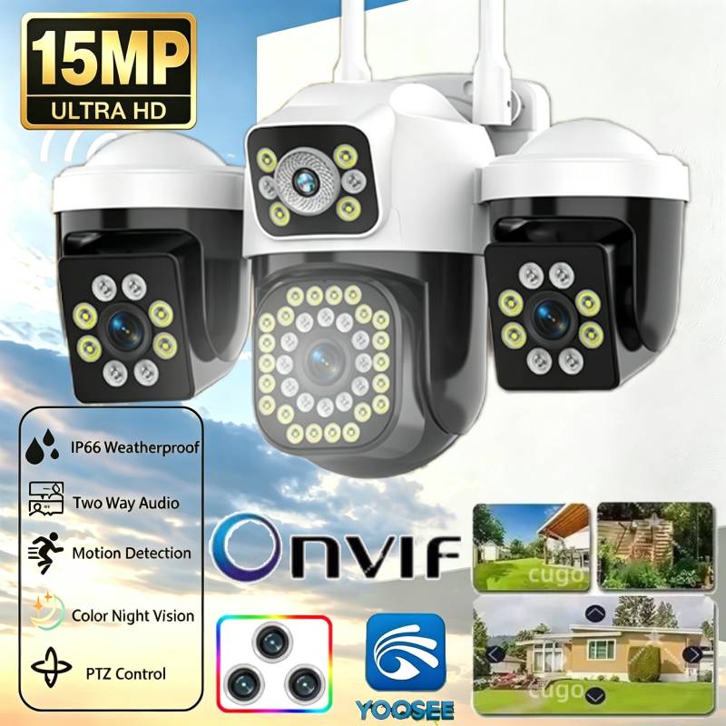 Home Cinema Screen - 15MP Drievoudige Lenzen Drievoudige Schermen PTZ