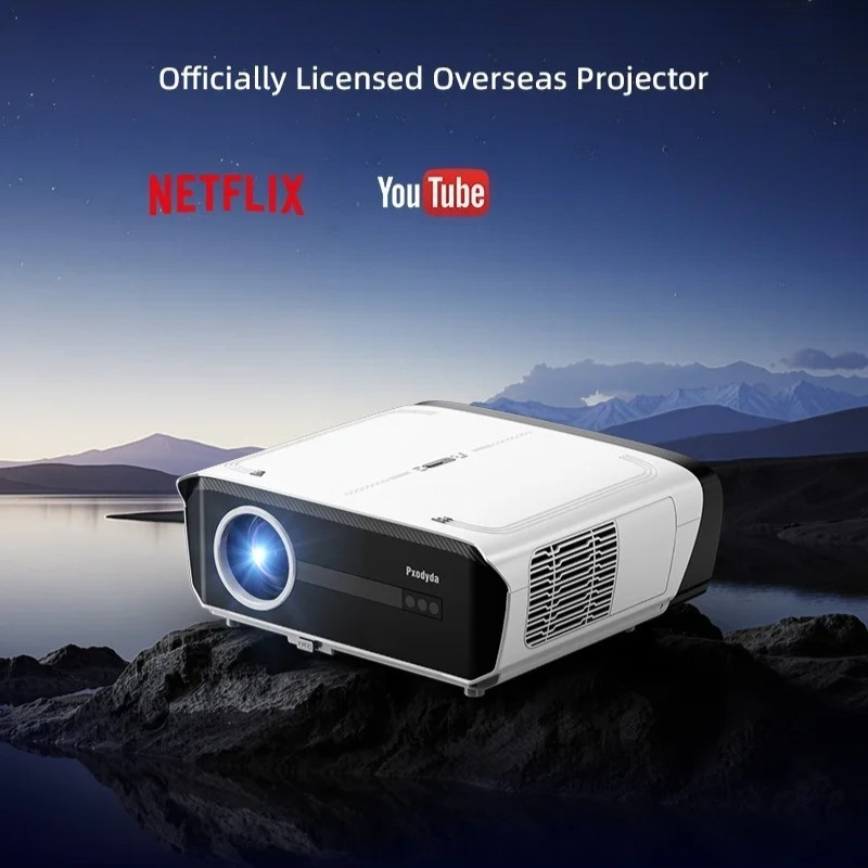 Netflix Home Cinema - Native 1080P 1850ANSI Beam Draagbare Projector
