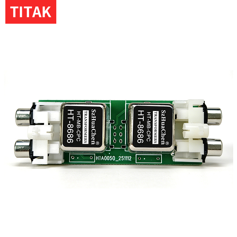 Audio Home Cinema - RCA Dual Channel Audio Isolator Noise