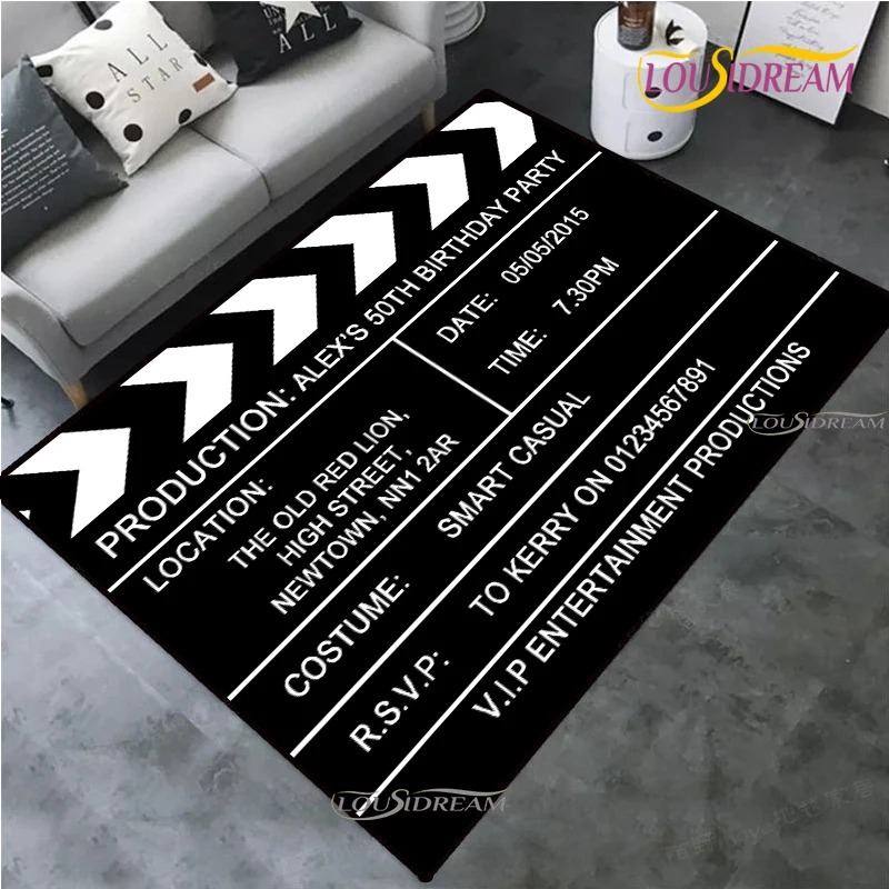 Home Cinema Kids - Vintage projector thema filmavond clapperboard retro