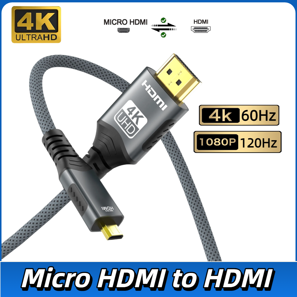Hdmi Arc Cable - 4K Micro HDMI-compatibel met HDMI 4K@60Hz
