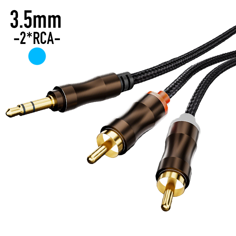 Home Cinema Amplifier - RCA naar 3.5 mm jack aux