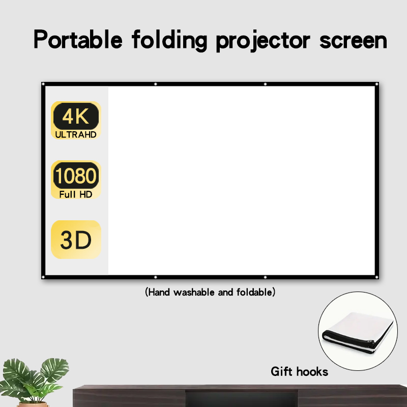 Home Cinema Blanc - Eenvoudige aan de muur gemonteerde projectie