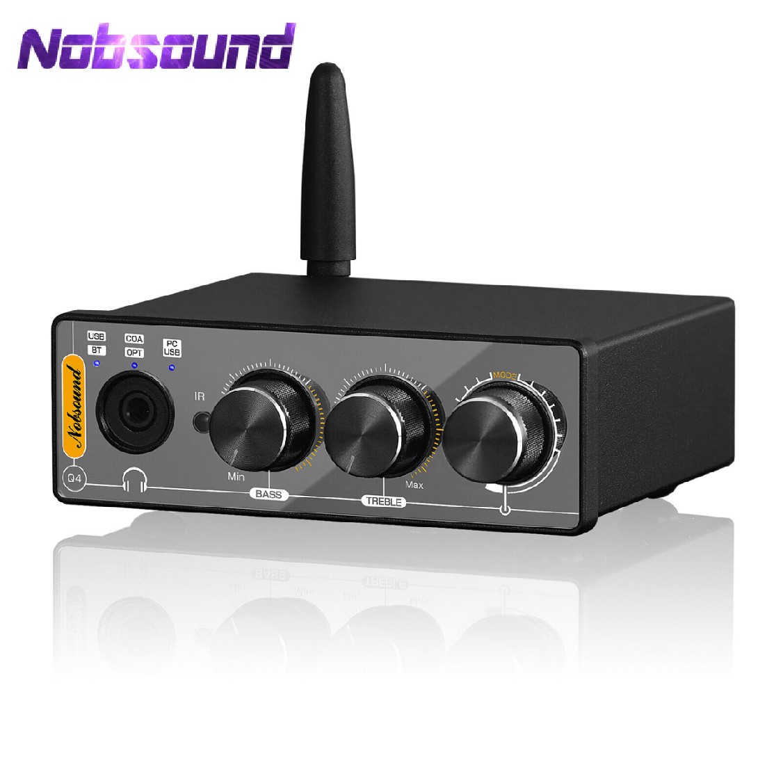 Home Cinema Receiver - Nobsound Q4 Mini Ddigitaal naar Analoog