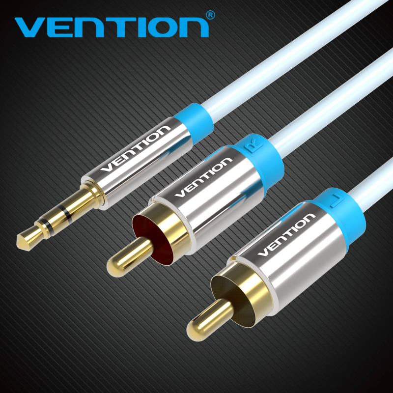 Home Cinema Solution - Ventie RCA Kabel 3.5 naar 2rca