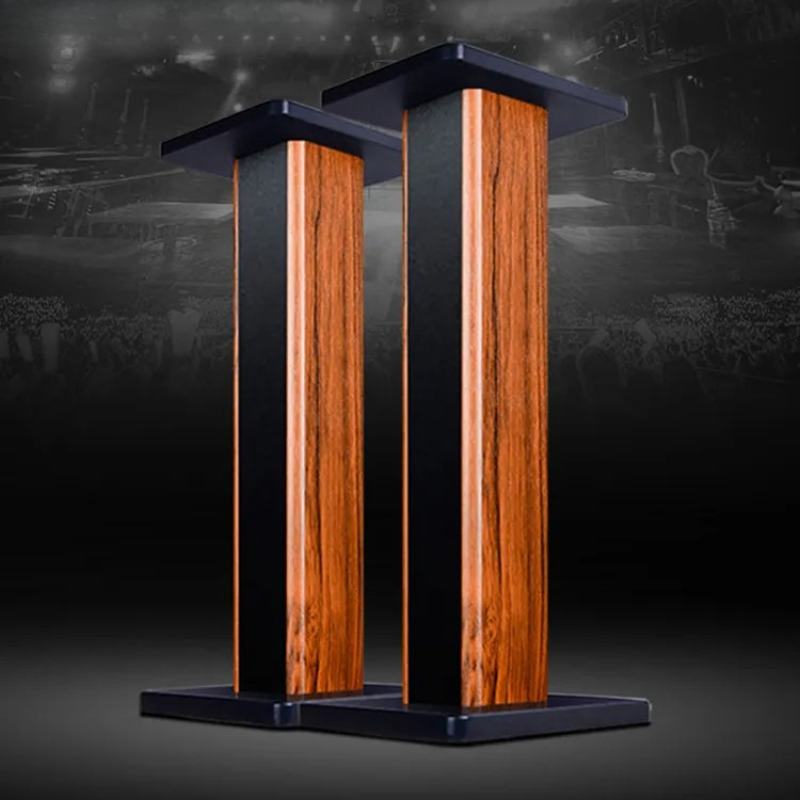 Massief houten luidsprekerstan - Audio Home Cinema recensie en prijs
