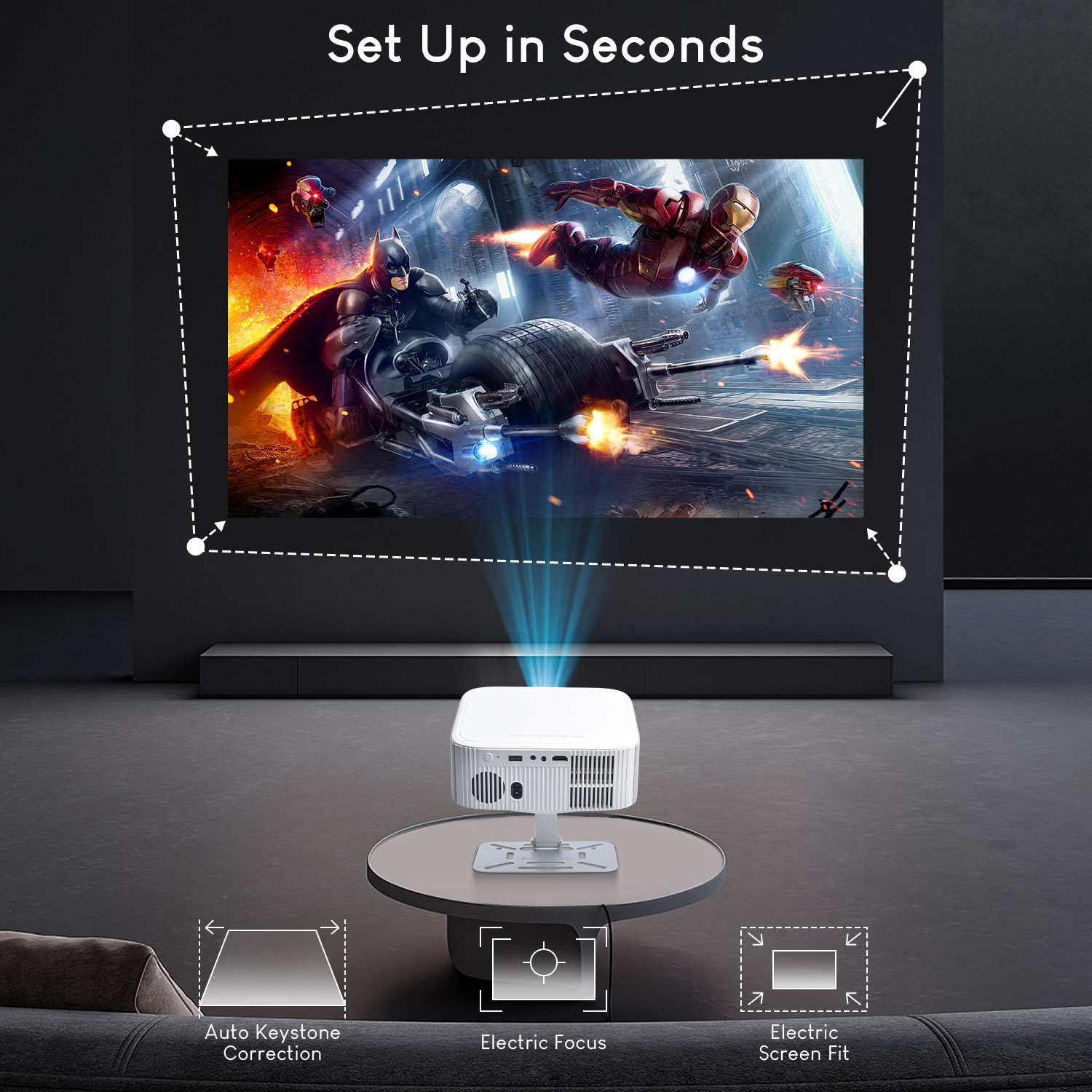 Salange Netflix-projector P92M - Netflix Home Cinema recensie en prijs
