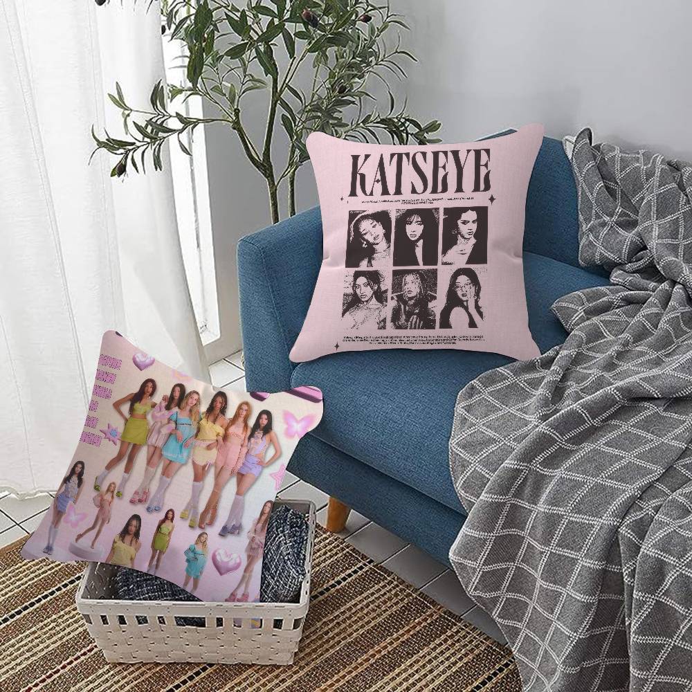 Kpop Hot Girl K-KATSEYE kussen - Recliner Sofa Cover recensie en prijs