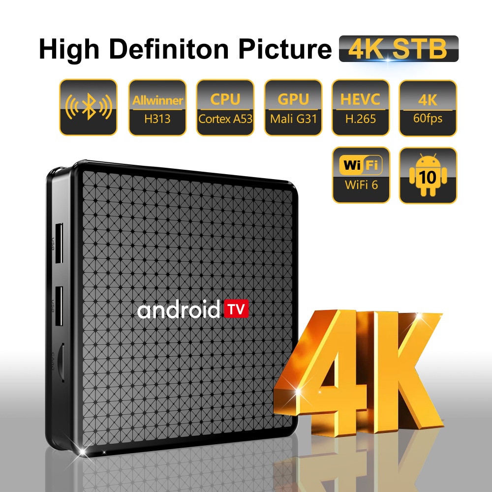 Wudung X5 TV Box AndroidTV All - Netflix Home Cinema recensie en prijs