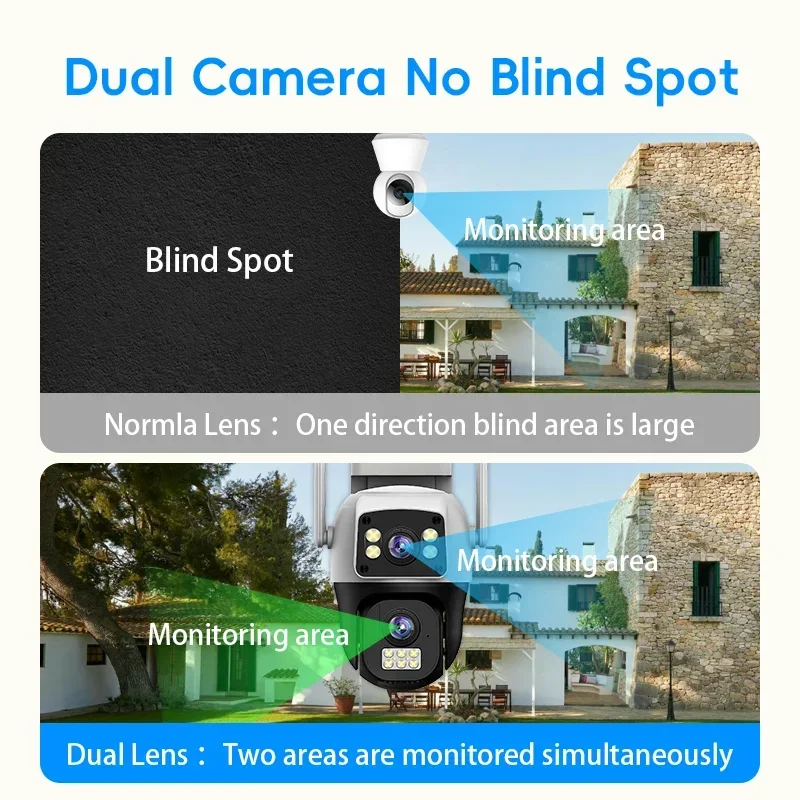 8MP 4K WIFI IP-camera PTZ buit - Home Cinema Screen recensie en prijs