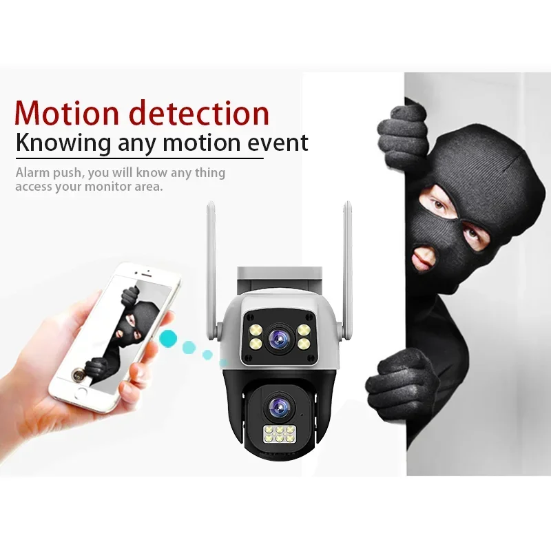 8MP 4K WIFI IP-camera PTZ buit - Home Cinema Screen recensie en prijs