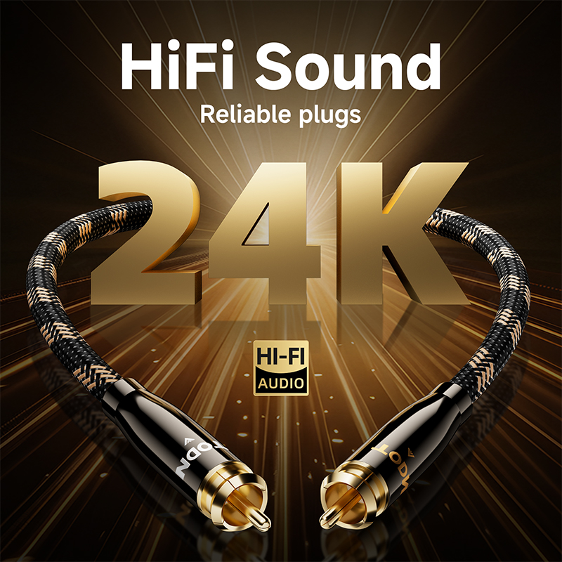 TODN RCA Kabel HiFi Stereo 3.5 - Home Cinema Amplifier recensie en prijs
