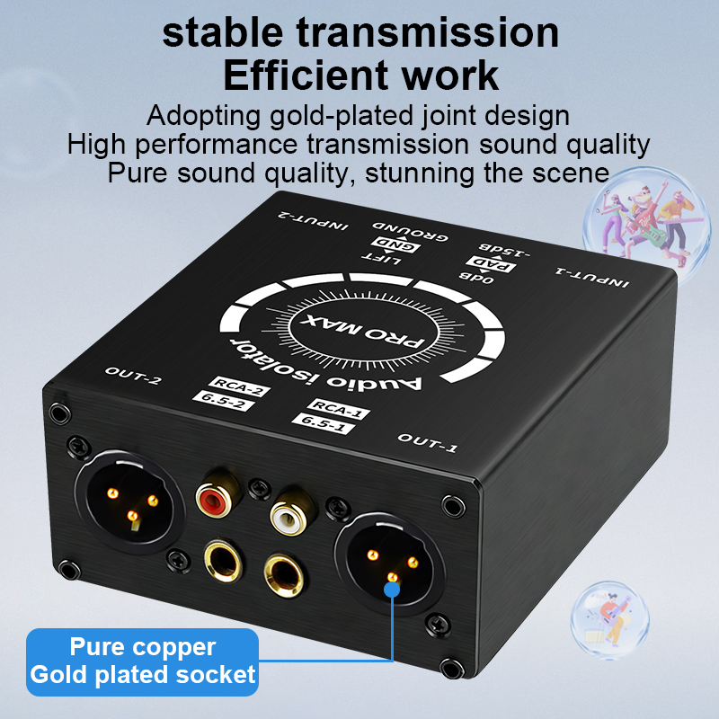 3Pin XLR/RCA/TS/TRS Ground Loo - Audio Home Cinema recensie en prijs