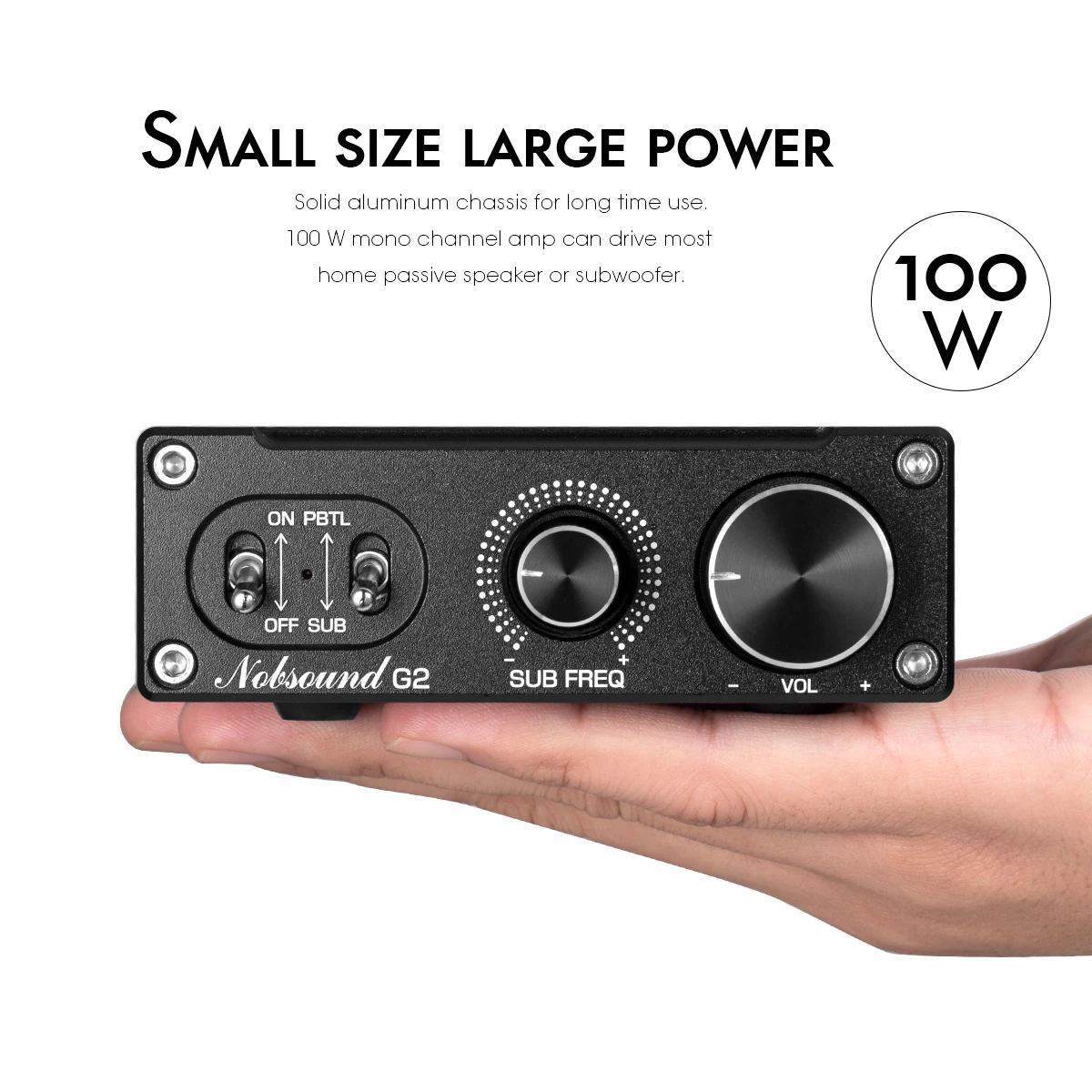 Nobsound Hifi G2 Mono Kanaals  - Home Cinema Receiver recensie en prijs