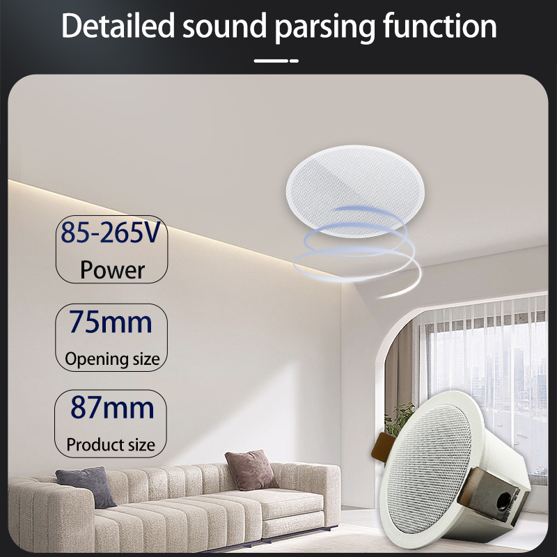 Mini Bluetooth-plafondluidspre - Home Cinema System recensie en prijs