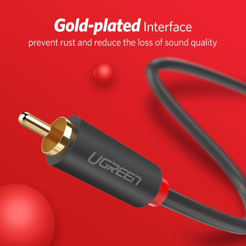 Ugreen 2RCA Om 2 Rca Male Naar - Home Cinema Amplifier recensie en prijs