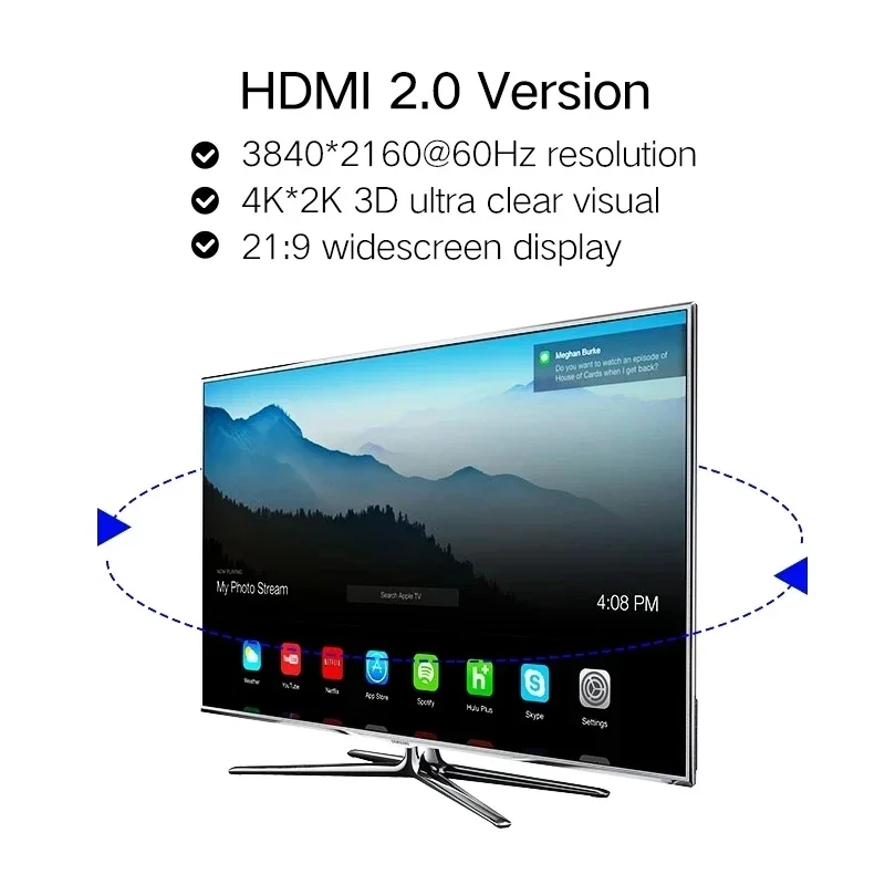 4K 60Hz HDMI Glasvezelkabel 15 - Hdmi Arc Cable recensie en prijs