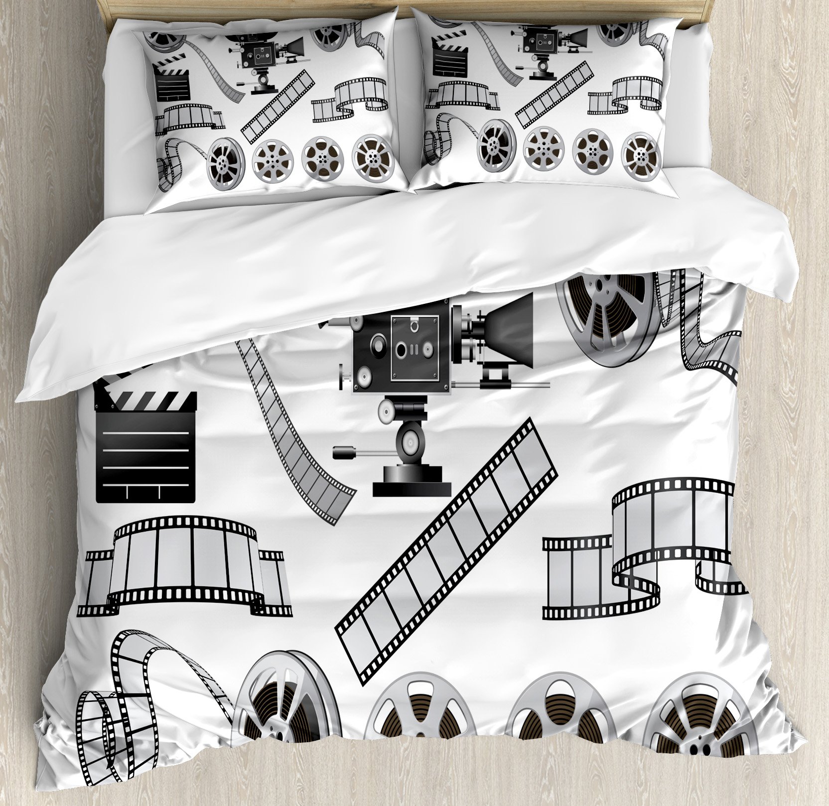 Vintage bioscoopkaart dekbedov - Home Cinema Kids recensie en prijs
