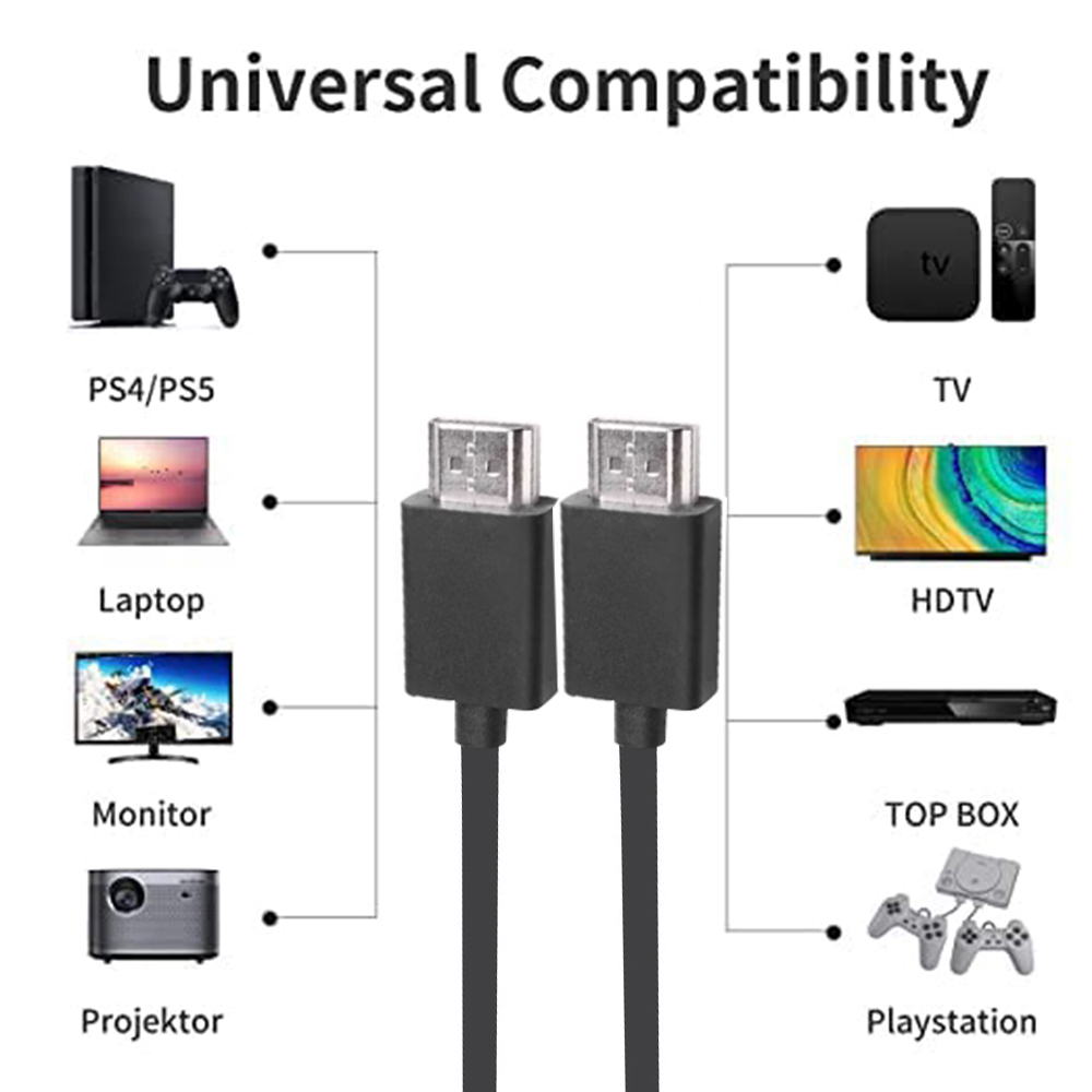 Korte HDMI 2.0-kabel 4K 60Hz 5 - Hdmi Arc Cable recensie en prijs