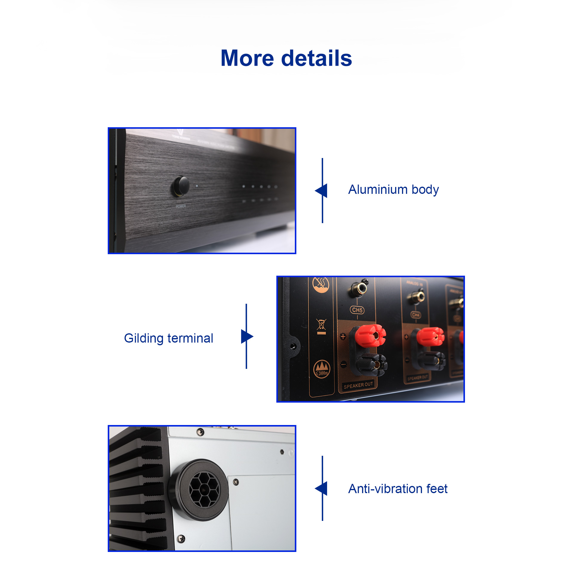 Tonewinner High Quality AD-510 - Home Cinema Amplifier recensie en prijs