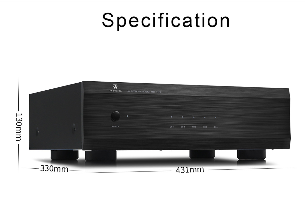 Tonewinner High Quality AD-510 - Home Cinema Amplifier recensie en prijs