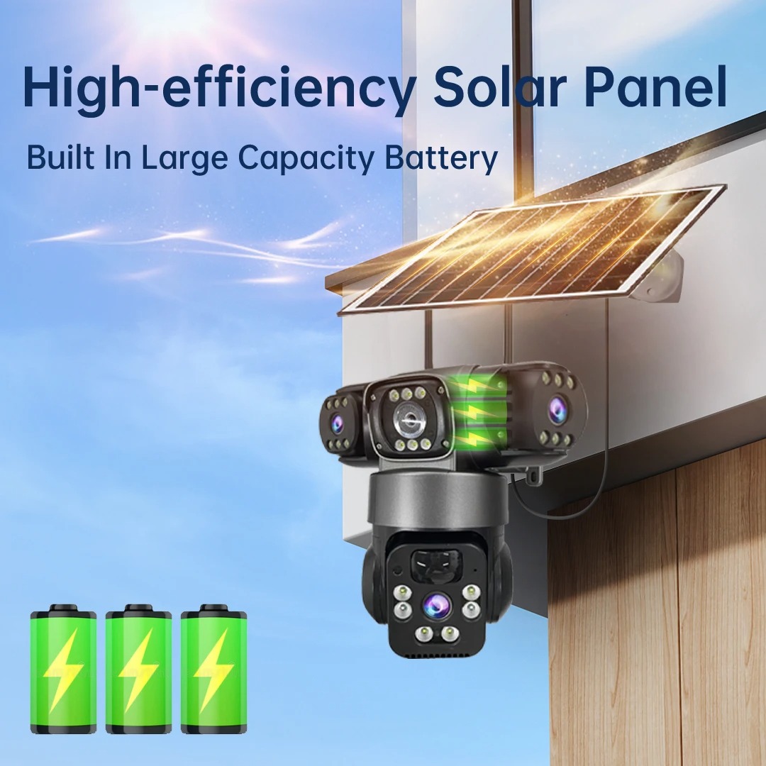 15MP V380 Pro Solar Camera Bui - Home Cinema Screen recensie en prijs