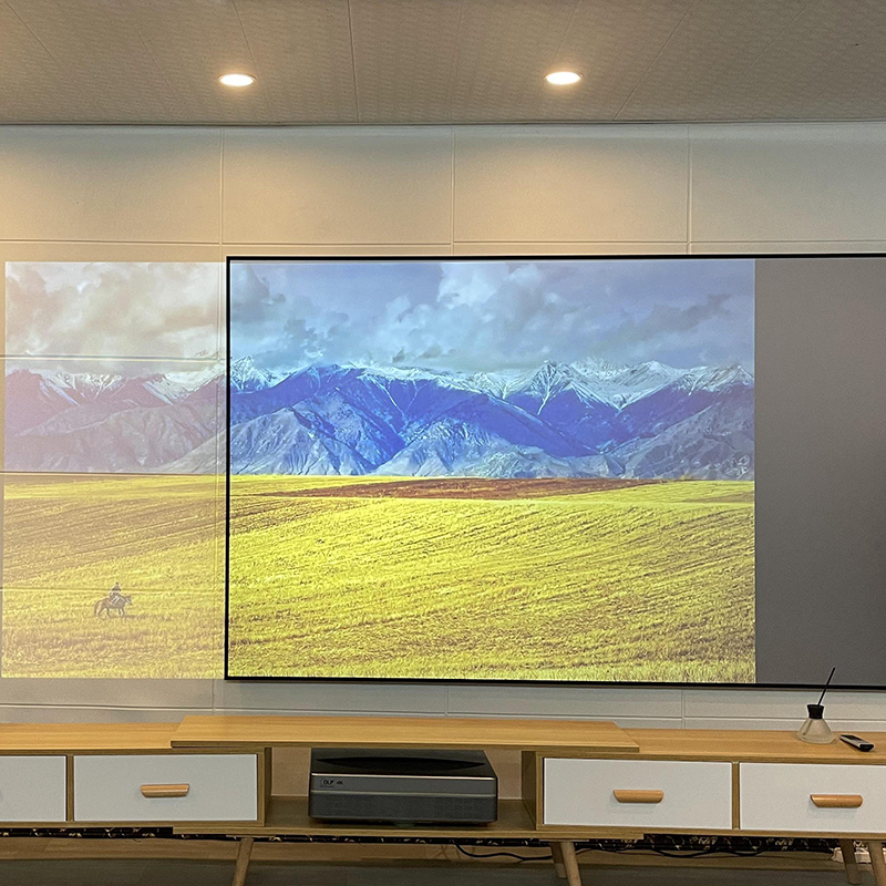 VisualMr Grey Crystal ALR Proj - Home Cinema Blanc recensie en prijs