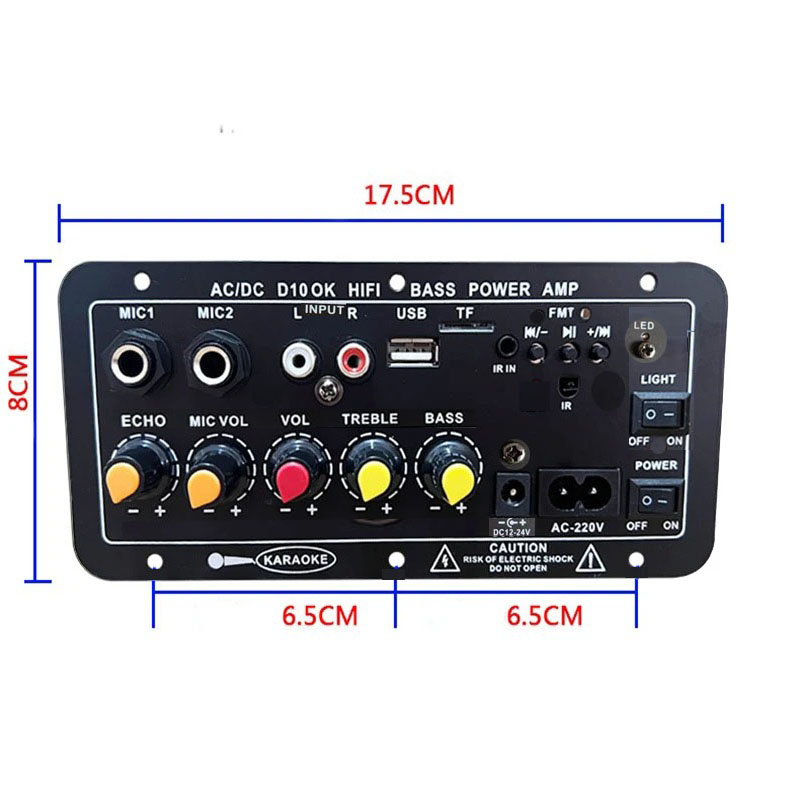 Audio Versterker Board 30-120W - Home Cinema Receiver recensie en prijs