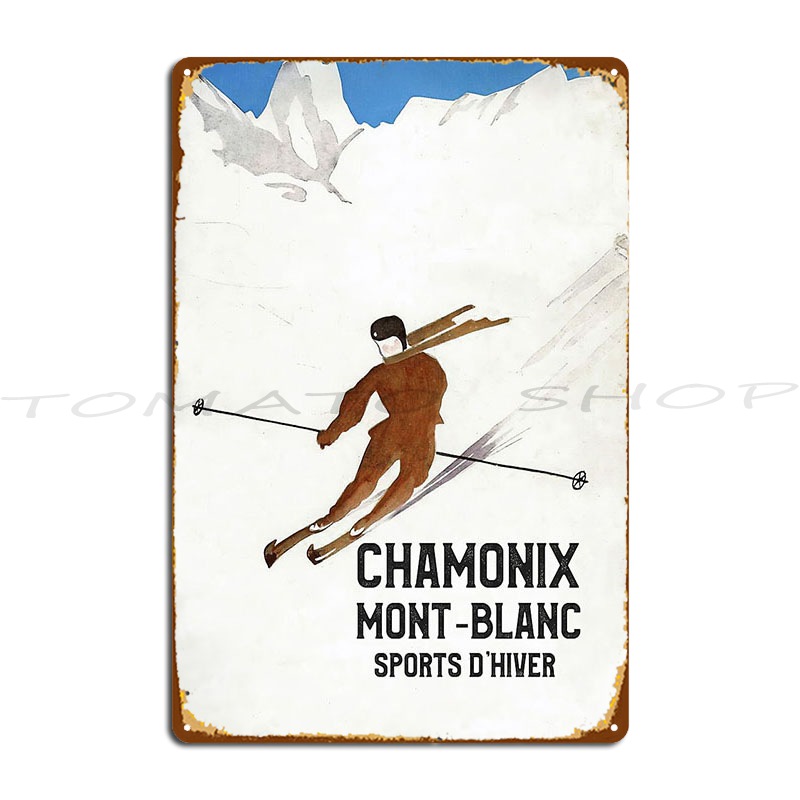 Vintage Chamonix Mont Blanc Al - Home Cinema Blanc recensie en prijs