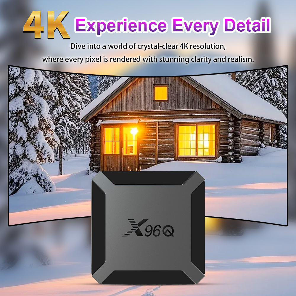 X96Q Android TV Box Quad Core  - Netflix Home Cinema recensie en prijs