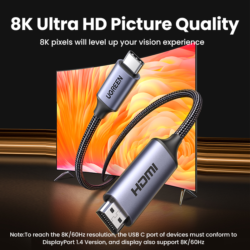 UGREEN USB C naar 4K 8K HDMI-c - Hdmi Arc Cable recensie en prijs