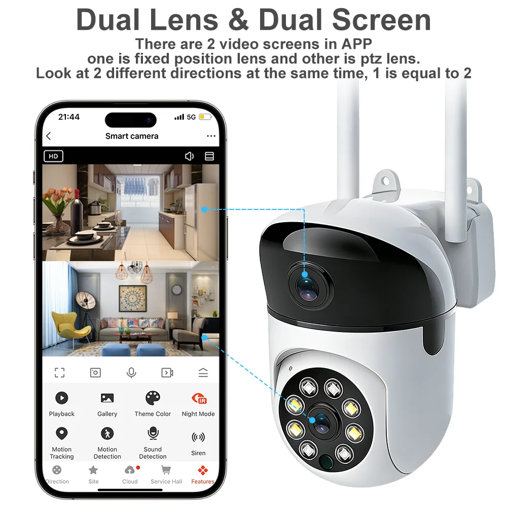 Indoor Wifi Camera Tuya Smart  - Home Cinema Screen recensie en prijs