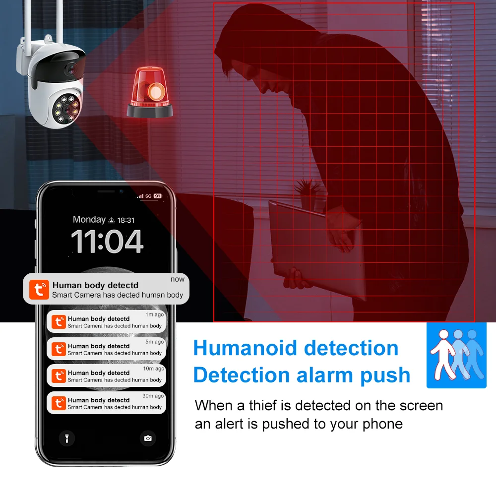 Indoor Wifi Camera Tuya Smart  - Home Cinema Screen recensie en prijs