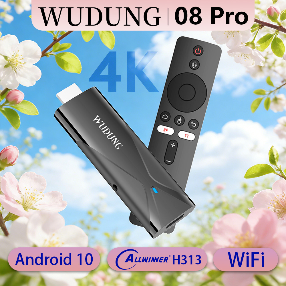 WD08 PRO TV Dongle Android 10  - Netflix Home Cinema recensie en prijs