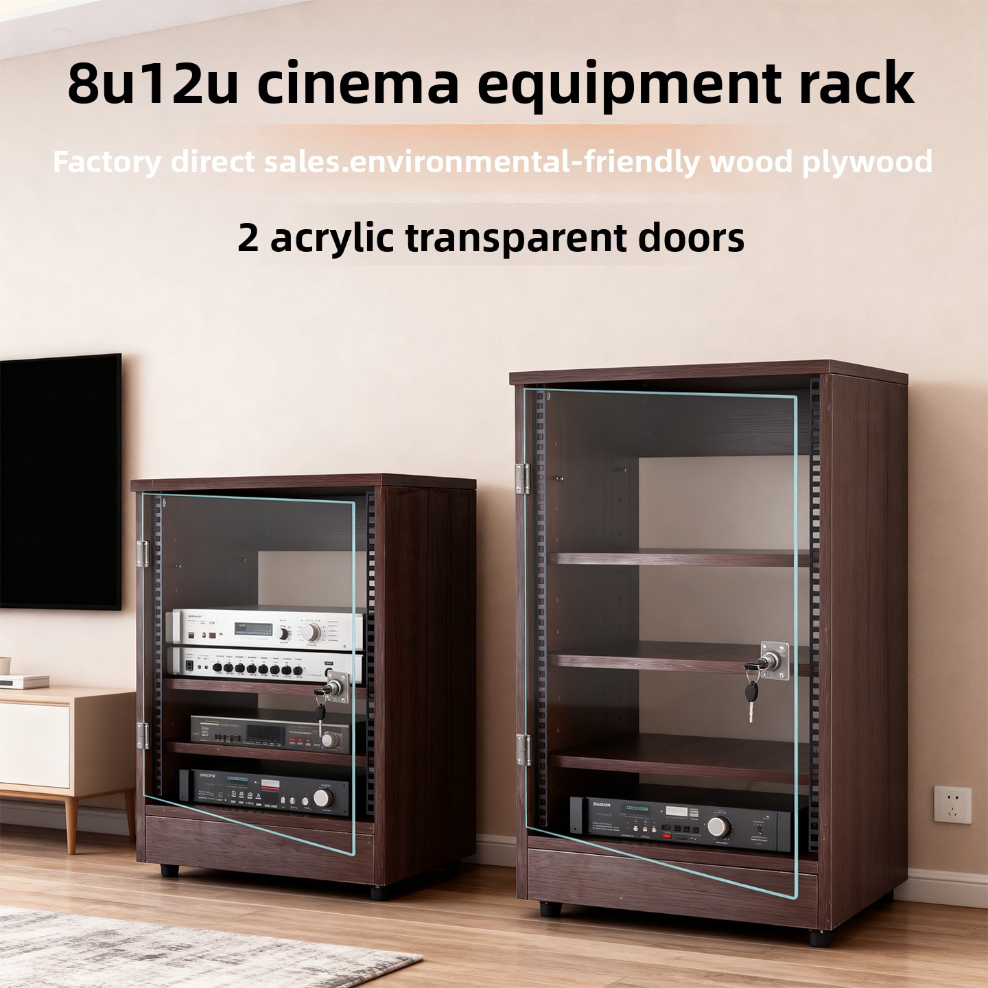 Transparante voordeur 8U - 16U - Home Cinema Amplifier recensie en prijs