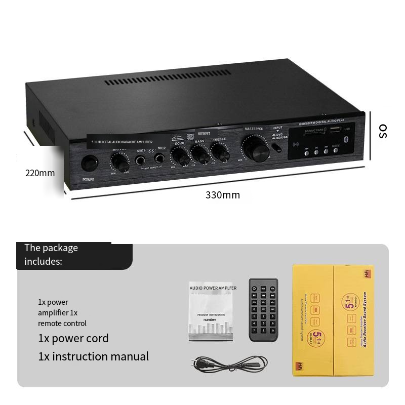 Positieve 5.1-kanaals bas met  - Home Cinema Receiver recensie en prijs