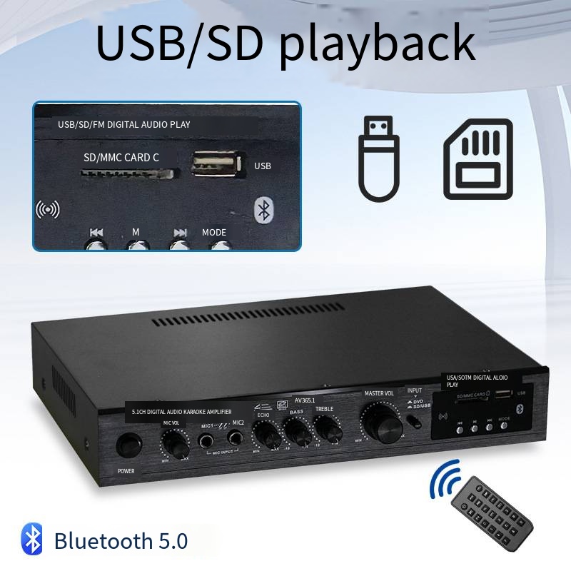 Positieve 5.1-kanaals bas met  - Home Cinema Receiver recensie en prijs