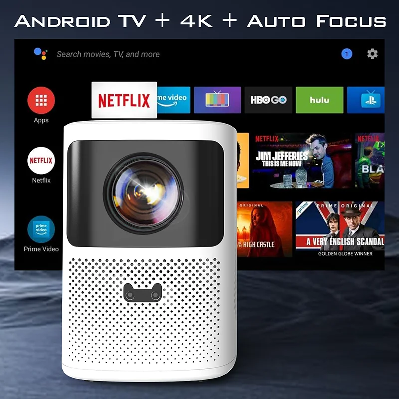 4K Autofocus Android Mini Proj - Home Cinema Kids recensie en prijs